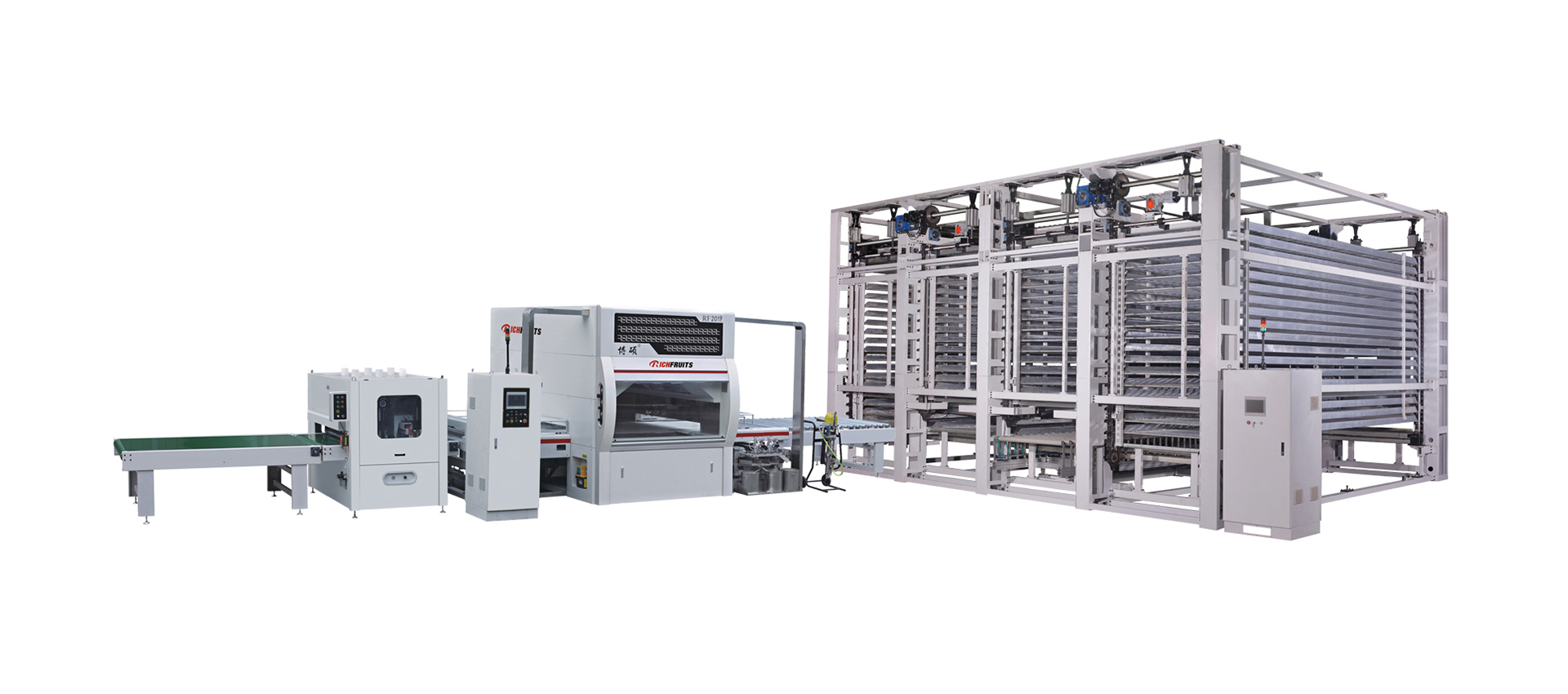 spraying production line línea de producción de pulverización