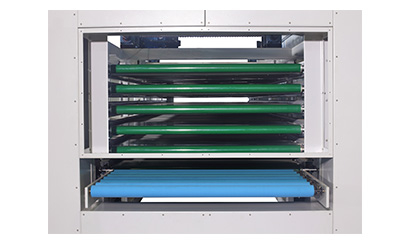 Horno de secado vertical de 6 capas.